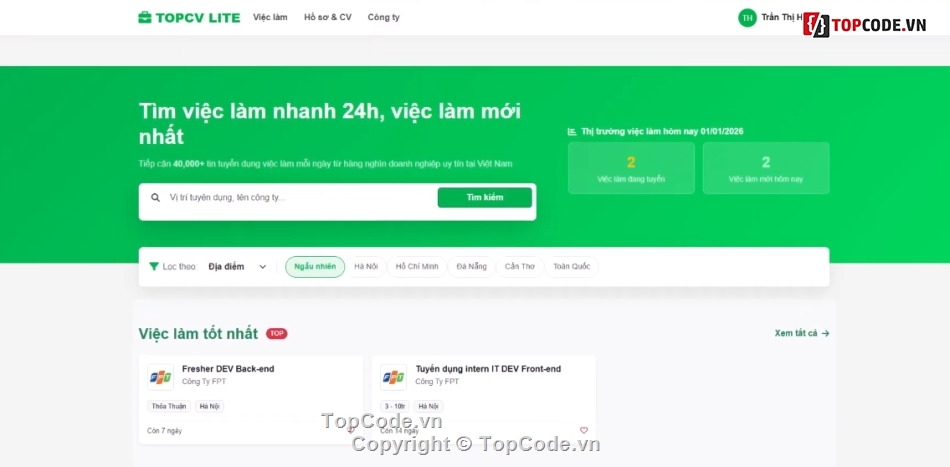tuyển dụng,mới nhất,Website Website tuyển dụng